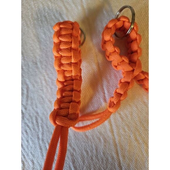 PARACORD AWARENESS RIBBON KEYCHAIN‎ ORANGE LOT - Picture 4 of 5